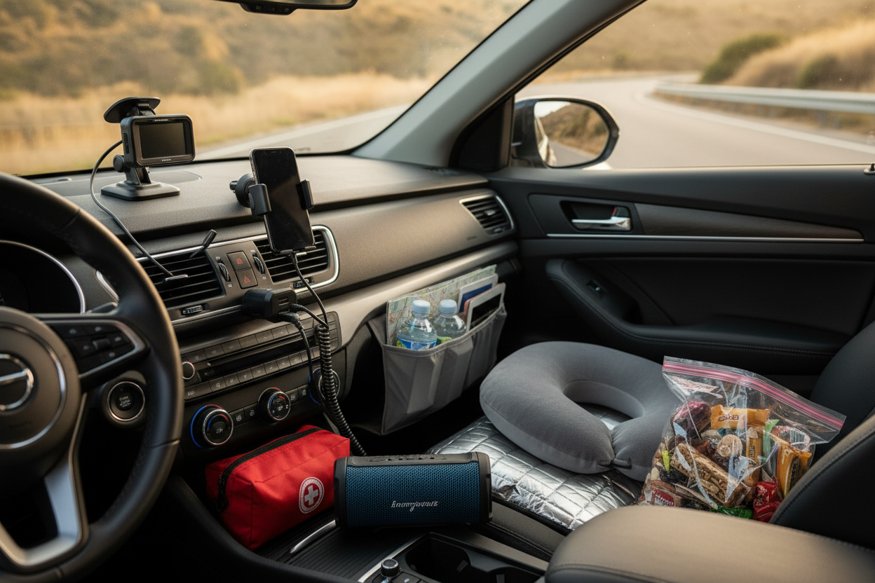 10 Must-Have Car Accessories for Road Trips and Long Drives