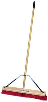 24" Soft Sweep Indoor Push Broom - Image 7