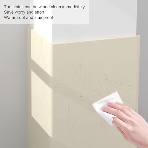 Self-Adhesive Rubber Foam Wall Protectors, 39.3x39.3in Grey Impact-Resistant - Image 5