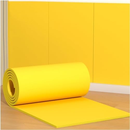 Heavy-Duty Self-Adhesive Rubber Foam Wall Protectors, 39.3x39.3in, Studio & Gym by Unknown