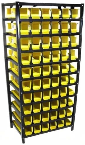 Erie Tools TLPB60 60 Parts Bin Shelving Organize - Image 10