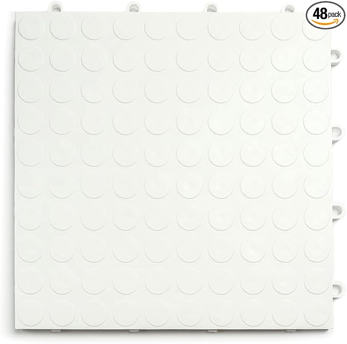 Big Floors GarageDeck Coin Pattern, Durable Copolymer Interlocking Modular by BigFloors