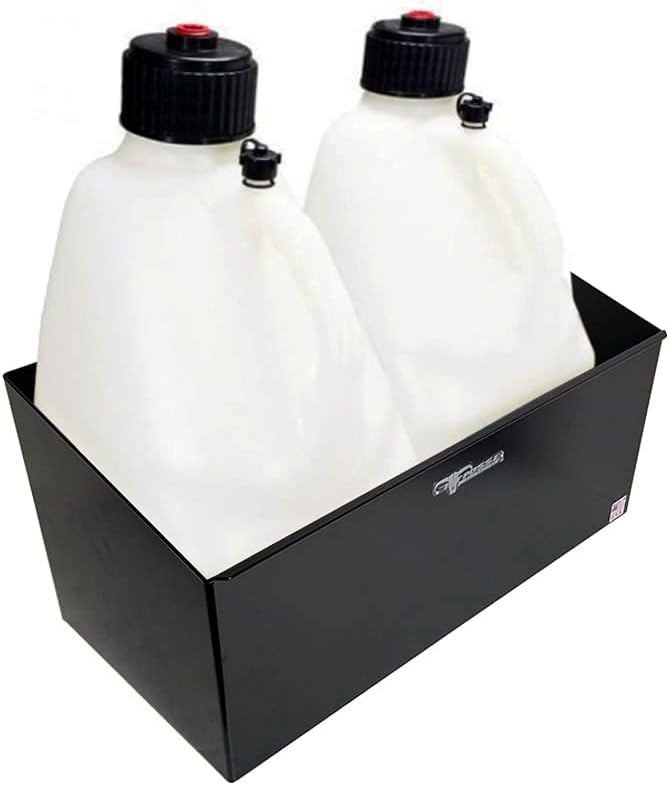 Pit Posse Double Utility Jug Holder Organizer Storage Rack - Image 7