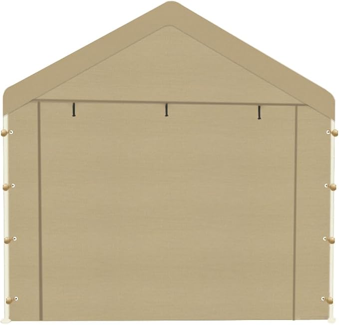 10x20 Carport Replacement Sidewall, Front Panel Canopy Entrance Panel - Image 4