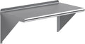 AmGood 30" Long X 16" Deep Stainless Steel Wall Shelf | NSF Certified | by AmGood