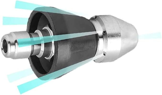 Pressure Washer Sewer Jetter Nozzle by MIZORLIE