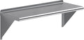 AmGood 36" Long X 14" Deep Stainless Steel Wall Shelf | NSF Certified | by AmGood
