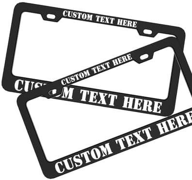 License Plate Frame, Personalized - Image 3