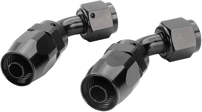 LokoCar 4AN Hose End Fitting 45 Degree Swivel - Image 9