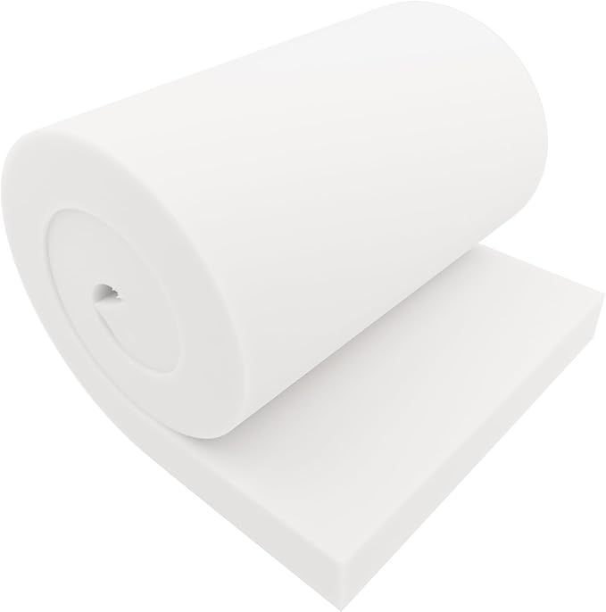 GoTo Foam 3" Height x 24" Width x 72" Length 36ILD Upholstery Cushion Made in - Image 2