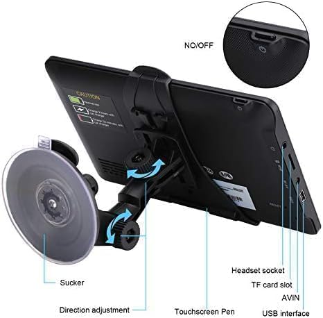 GPS Navigation for Car, Latest 2025 Map, 7 inch Touch Screen Real Voice Spoken - Image 2