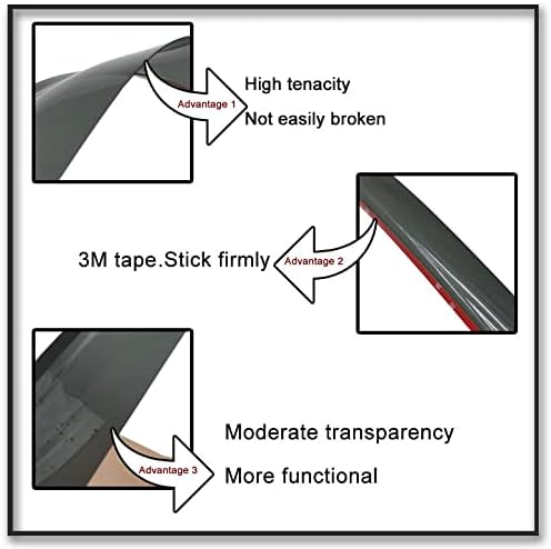 Smoke Sun/Rain Guards Window Visors Compatible - Image 7