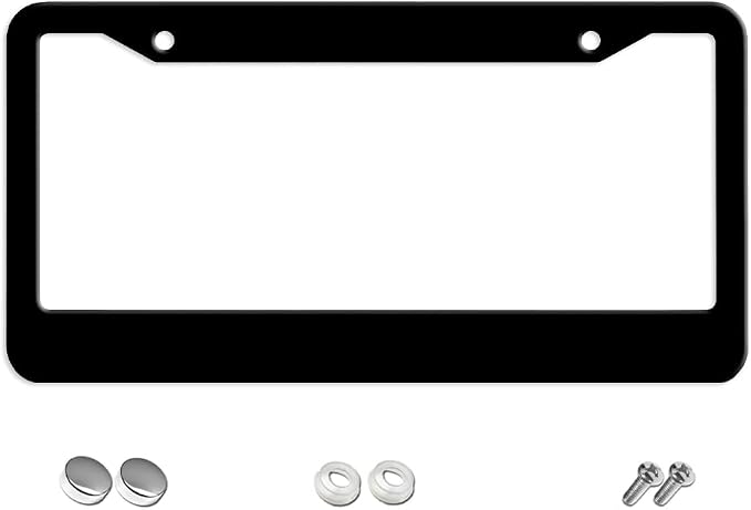 Personalized License Plate Frames Custom Your Text License Plate Holders 27 - Image 3