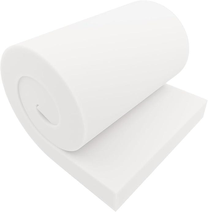 GoTo Foam 4" Height x 24" Width x 72" Length 36ILD Upholstery Cushion Made in - Image 2