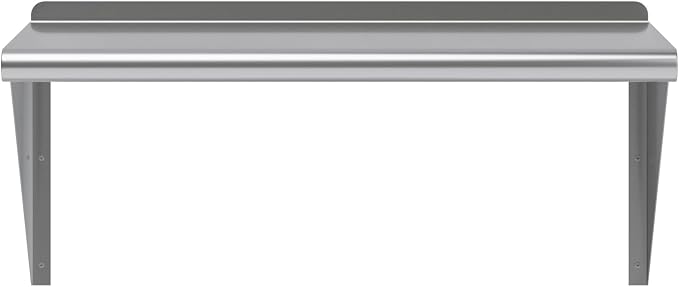 AmGood 30" Long X 16" Deep Stainless Steel Wall Shelf | NSF Certified | - Image 4