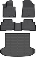 Wayhigh-All Weather Floor Mats and Cargo Liner Set Fit by Wayhigh