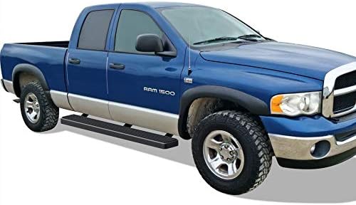 APS 6in Black Stainless Steel Running Boards Compatible - Image 6