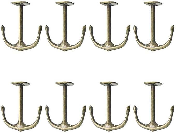 Anchor Two Prong Ceiling Hook for Closet Top Bathroom Kitchen Cabinet Garage - Image 2