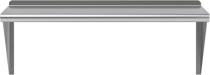 AmGood 36" Long X 18" Deep Stainless Steel Wall Shelf | NSF Certified | - Image 4