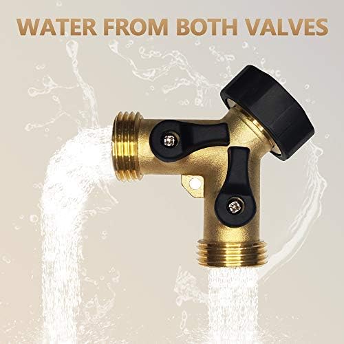 HQMPC 2-Way Garden Hose Splitter - Image 5