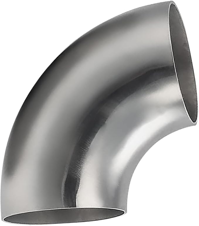 Cotonake 4.5 Inch Exhaust Elbow Pipe 90 Degree Bend Elbow by Cotonlake