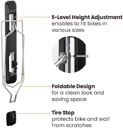 Unbound Bike Storage Rack: Swivel Wall Mount - Image 3