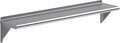 AmGood 48" Long X 10" Deep Stainless Steel Wall Shelf | NSF Certified | by AmGood