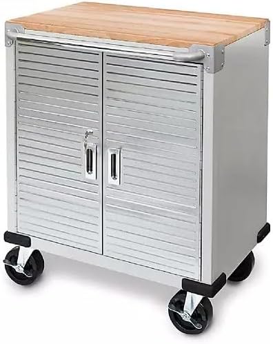 Heavy Duty Rolling Storage Cabinet by Unknown