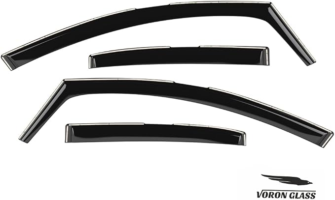 Voron Glass in-Channel Extra Durable Rain Guards - Image 7
