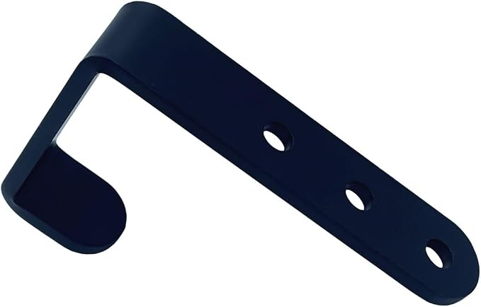 4 Pcs Black Heavy Duty Metal j Hooks - Image 6