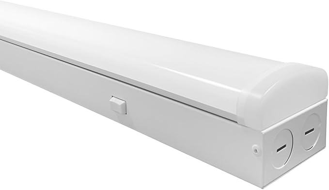 8FT LED Linear Strip Light, LED Shop Lights 60W/70W/80W Selectable, 4 Color - Image 3