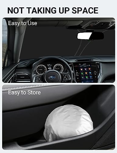 Proadsy for Subaru Outback 2020-2025 Windshield Sun Shade 4-Layer Foldable - Image 9