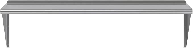 AmGood 60" Long X 24" Deep Stainless Steel Wall Shelf | NSF Certified | - Image 4
