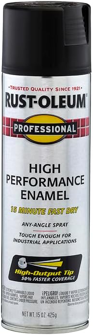 Rust-Oleum 7578838-6PK Professional High Performance Enamel Spray Paint - Image 4