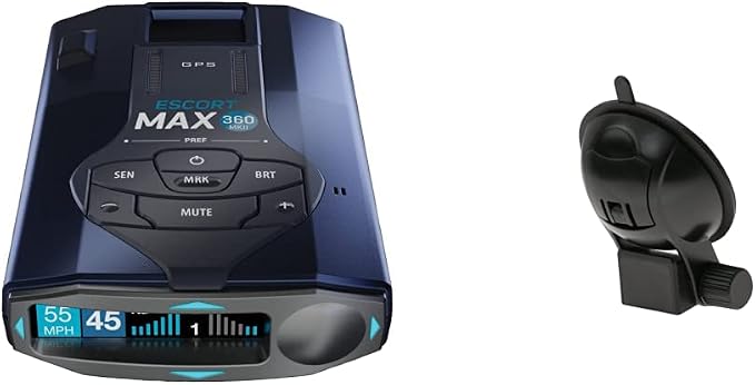 Escort MAX 360 MKII Radar Detector by ESCORT
