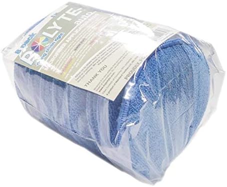 Polyte Microfiber Detailing Wax Applicator Pad, 8 Pack - Image 4