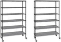 Organize in Style with The Members Mark 6-Tier NSF Heavy Duty Wire Shelving by Unknown