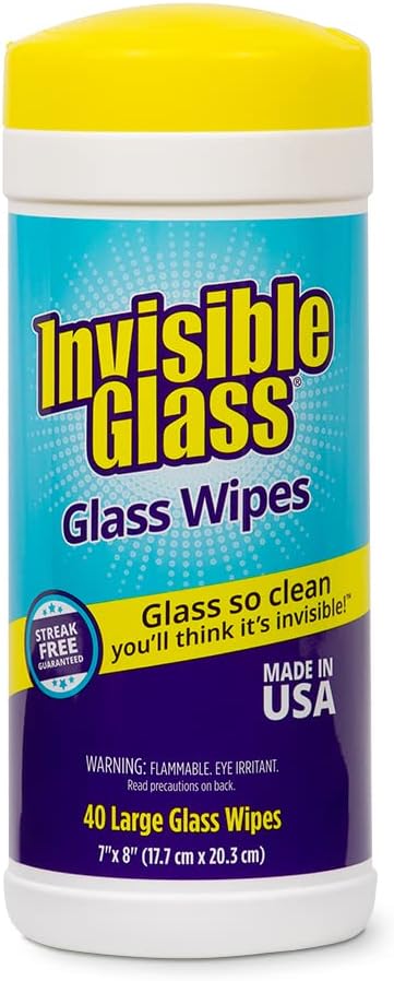 Invisible Glass 90160 Glass Cleaning Wipes Perfect by InvisibleGlass