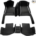 TAHALICustom Colors Car Floor Mats Black Pink by Unknown