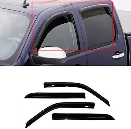 Sun/Rain Guards Window Visors Compatible - Image 3