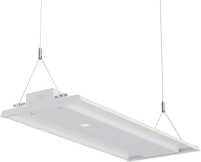LED Linear High Bay Light, 130W 19500LM High Bay LED Shop Lights, 0-10V by JC-LGL