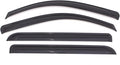 KPY Window Visor Rain Guard for 2008-2014 Mercedes-Benz C-Class Sedan, Tape-On by KPYBizConnect