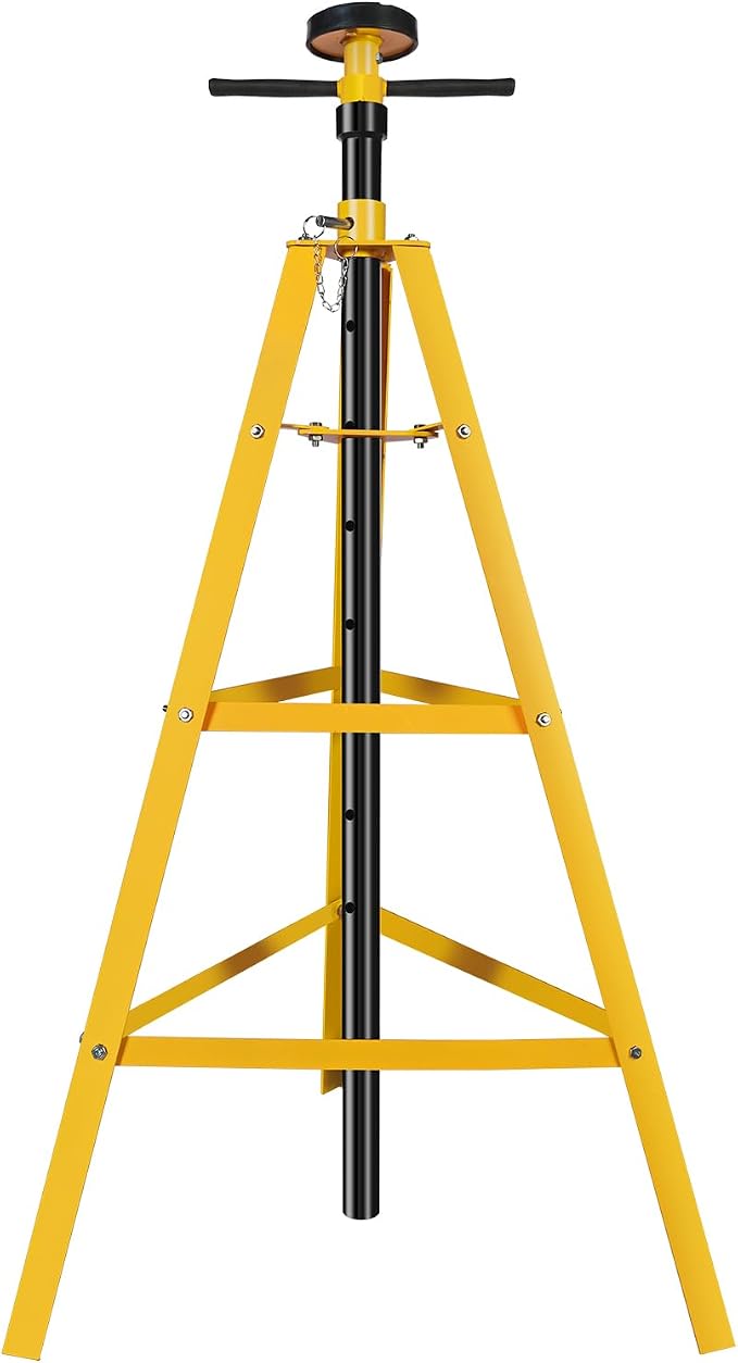 YELLOW JACKET Underhoist Support Stand 2 Ton Capacity, Lifting from 53" to 84" by YELLOWJACKET