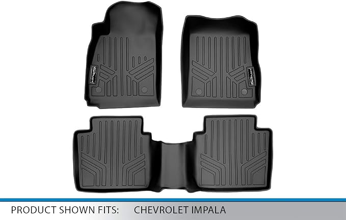 SMARTLINER Custom Fit Floor Mats 2 Row Liner Set - Image 5