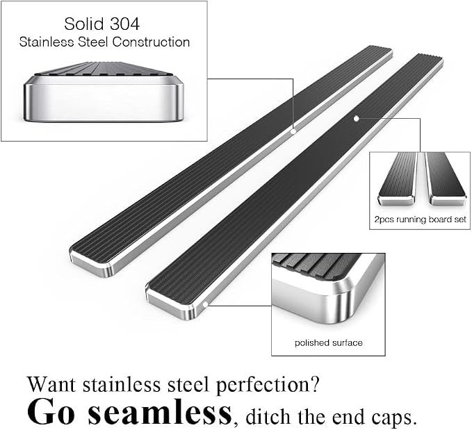 APS Wheel to Wheel Running Boards 6in Compatible - Image 5