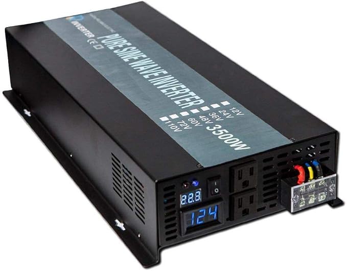 WZRELB For Civil Use 24vdc to 120vac Pure Sine Wave Power Inverter dc to ac by WZRELB
