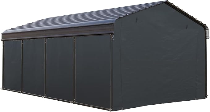 PHI VILLA 12 x 20 ft Carport Metal Carports by PHIVILLAThepioneerofcomfortablehouseholdsupplies