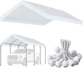 10'x20' Upgraded Carport Replacement Top Canopy Cover by Vanteriam