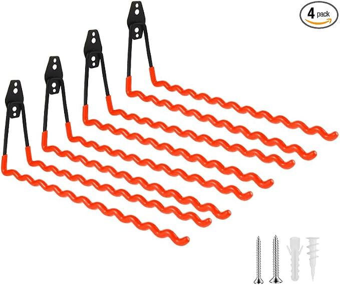 Wall Mounted Garage Hooks Tool Organizer, 14 Inch Garage Storage Hook Heavy by Unknown