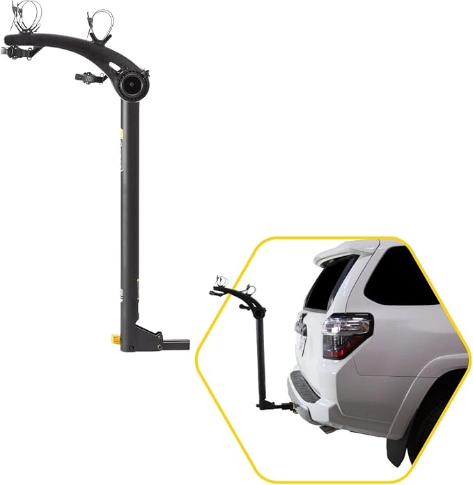 Saris Bones 2-Bike Hitch Rack Bicycle Carrier, - Image 8